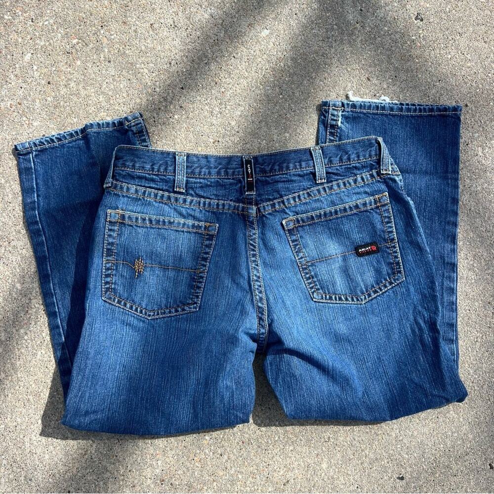Ariat FR M5 38x30 Basic Stackable Straight Jeans 10015166